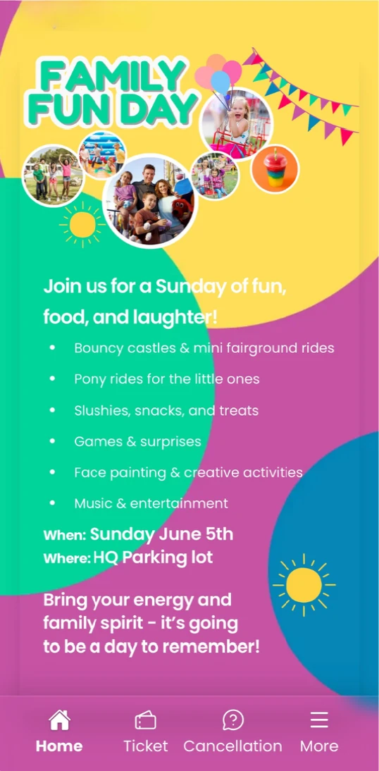 Treffio mobilapp skærmbillede 7